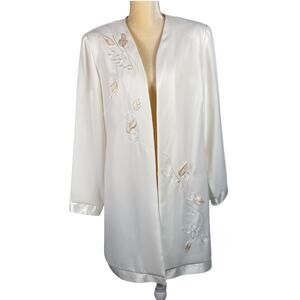 Joan Davis Jo-Hanna New York Embroidered Blazer Jacket Size 12